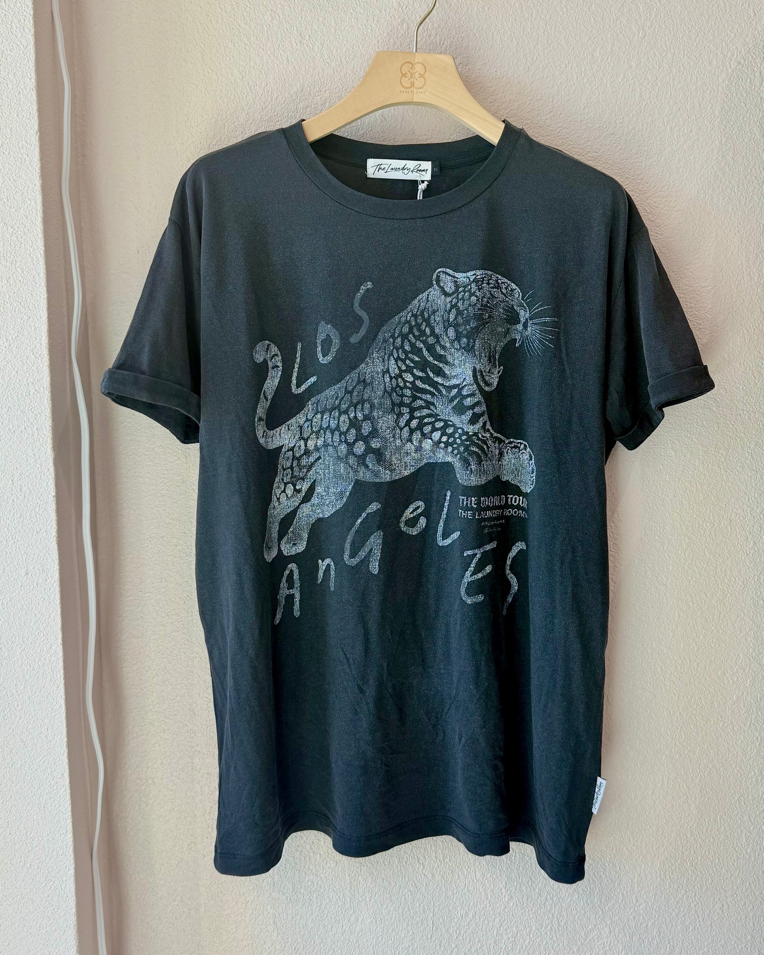 L.A. Cat - Oversized Tee - Black
