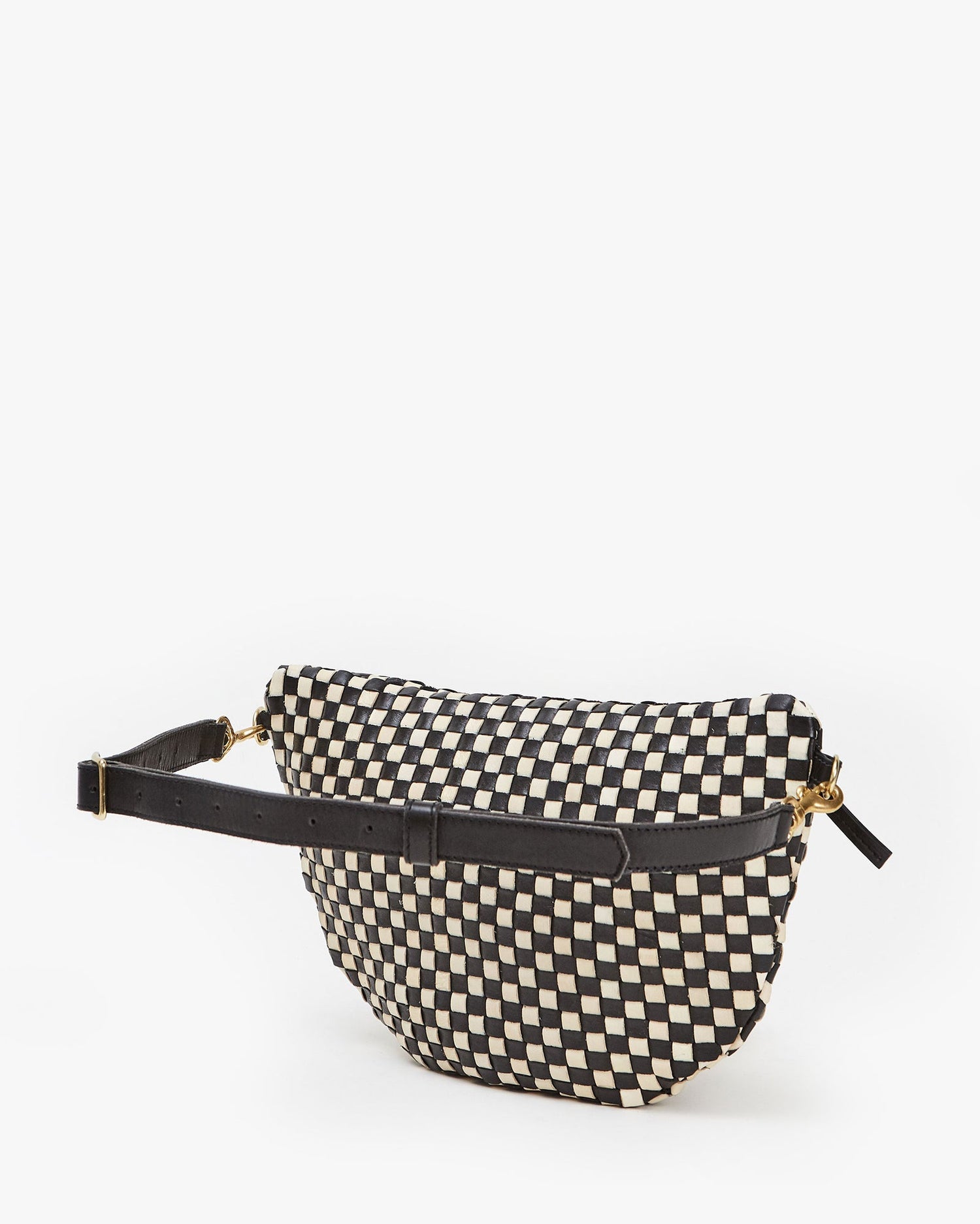 Grande Fanny - Black & Cream Woven Checker