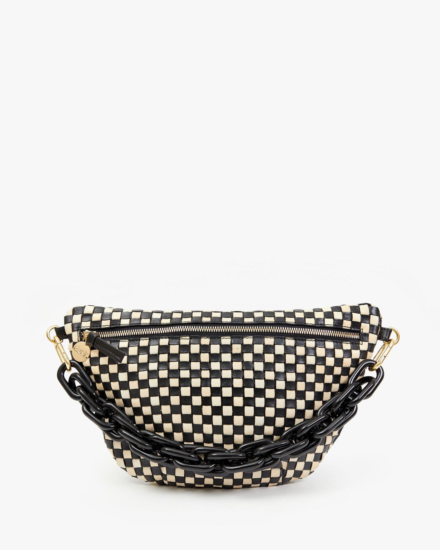 Grande Fanny - Black & Cream Woven Checker