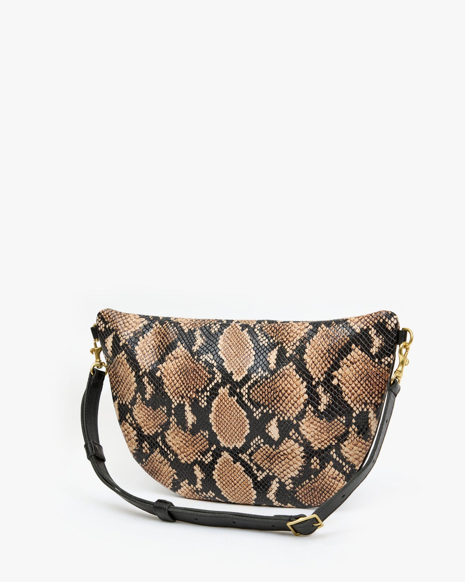 Grande Fanny Tan Desert Snake w/ Piping & Studs