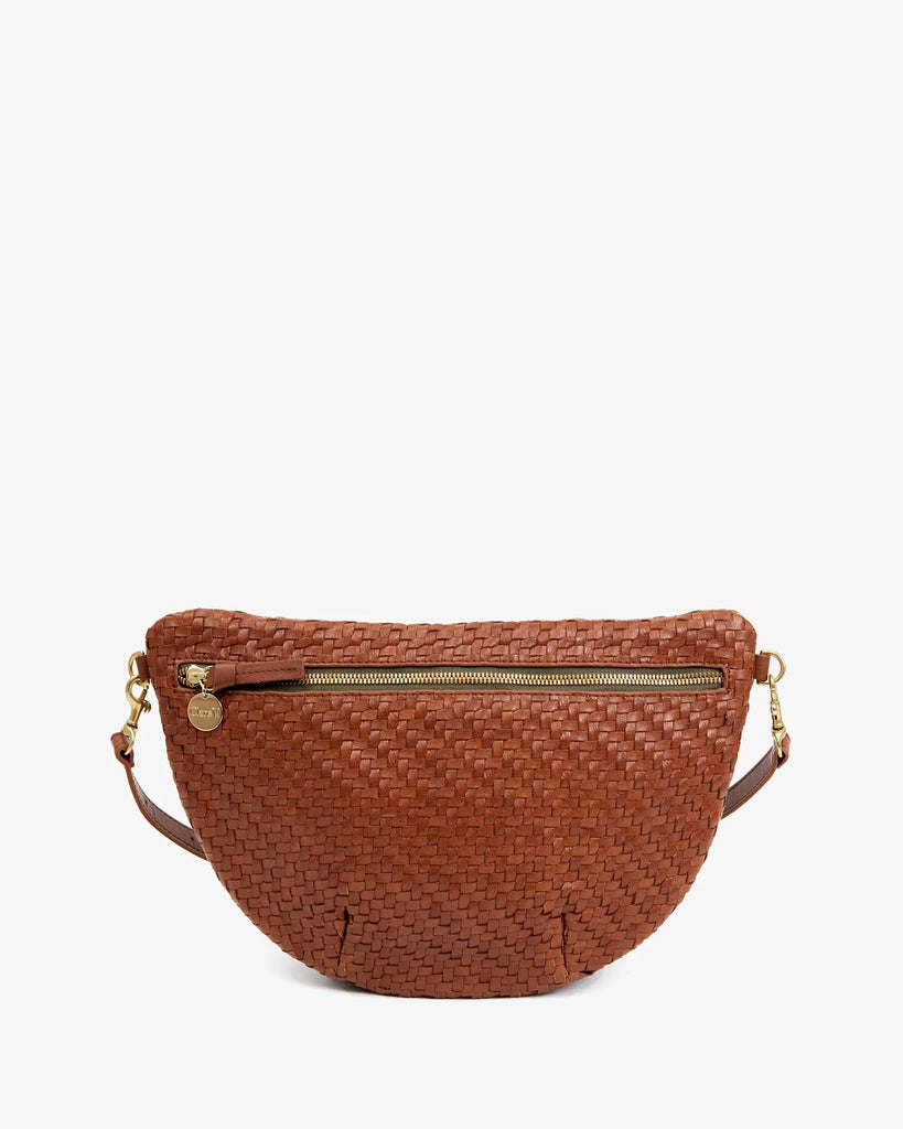 Grande Fanny Natural Woven Hazelnut