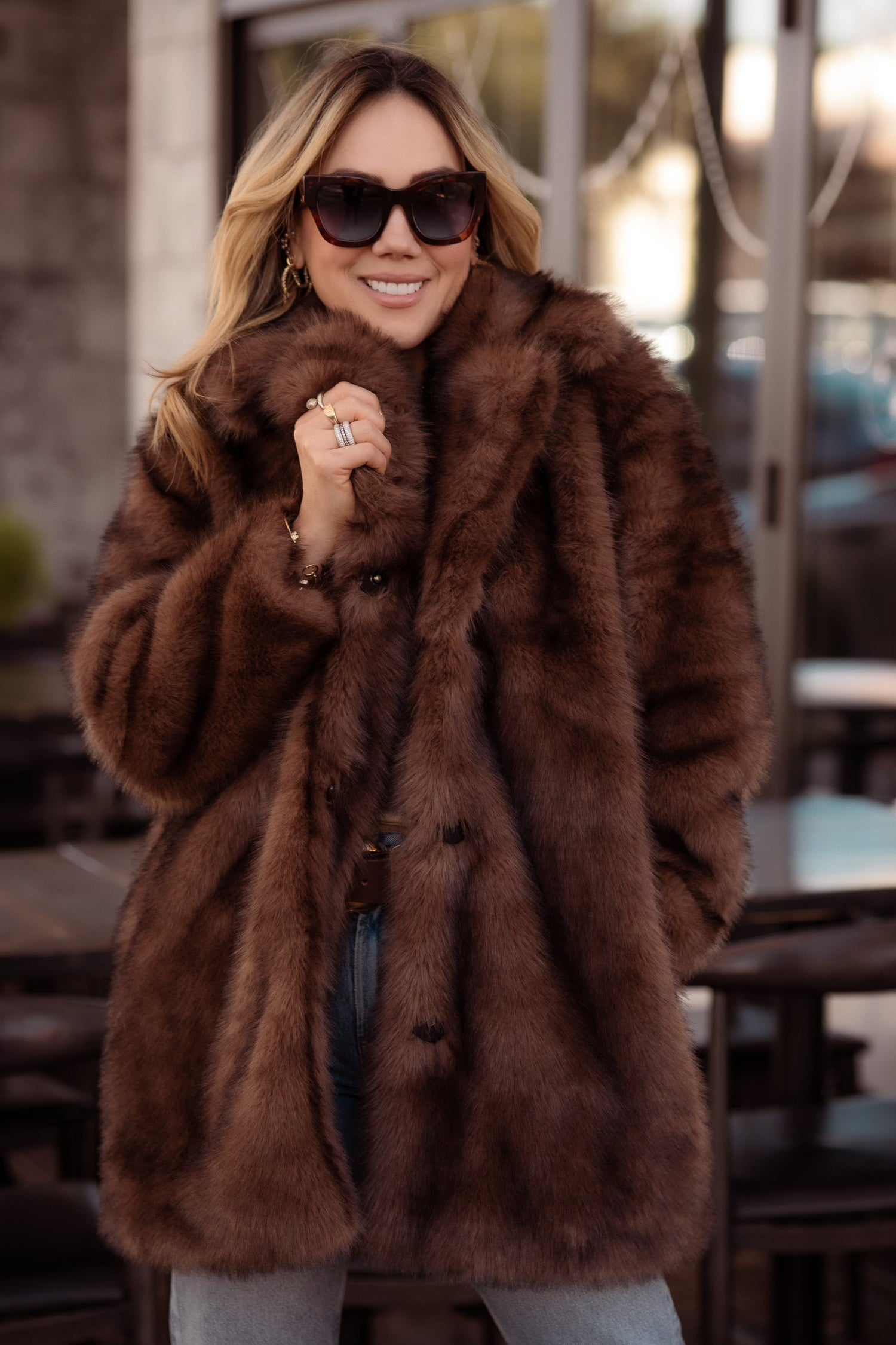 Mariah FAUX FUR COAT