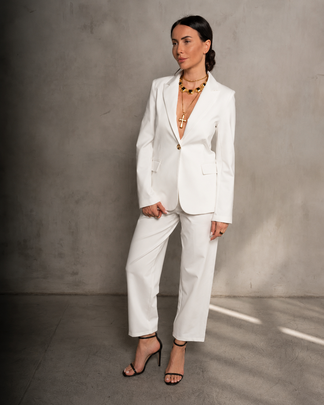 Analia Premiere No-Break Trouser White