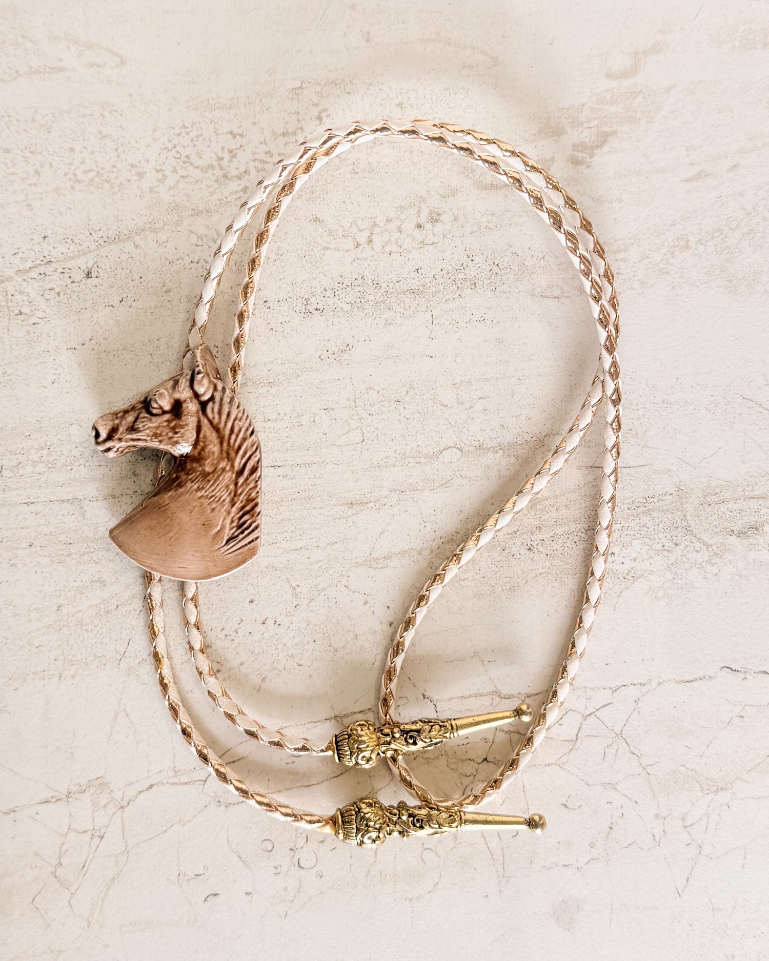 Vintage Horse Bolo Tie