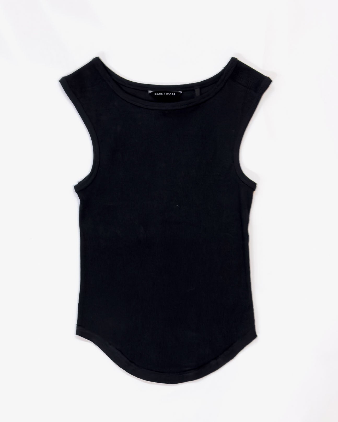 Klein Ribbed Tank - Black