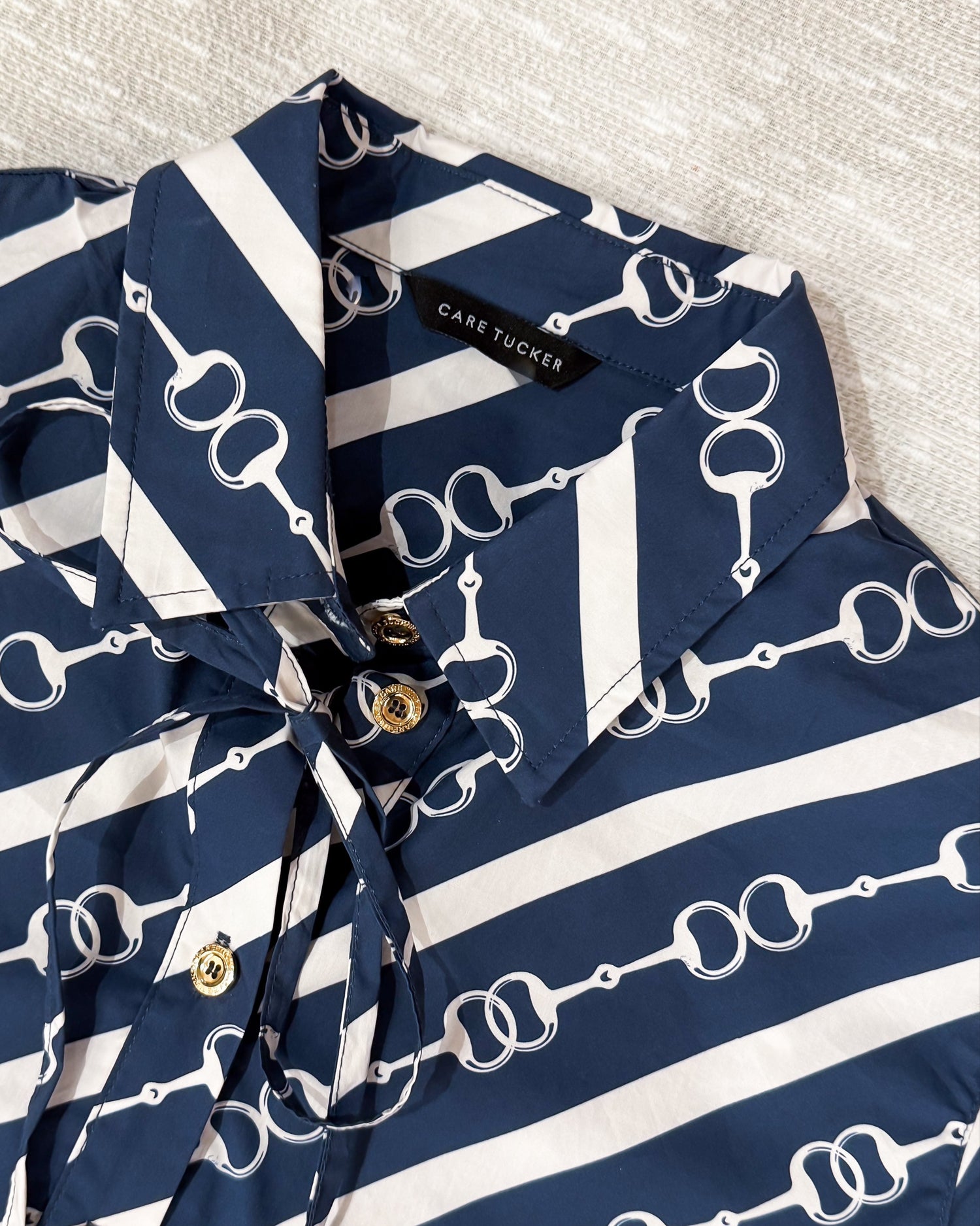 Secretariat Poplin Shirt - Horsebit (Sailor)