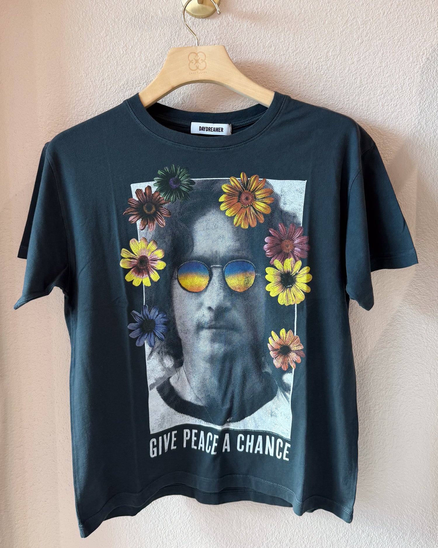 John Lennon Give Peace a Chance Boyfriend Tee