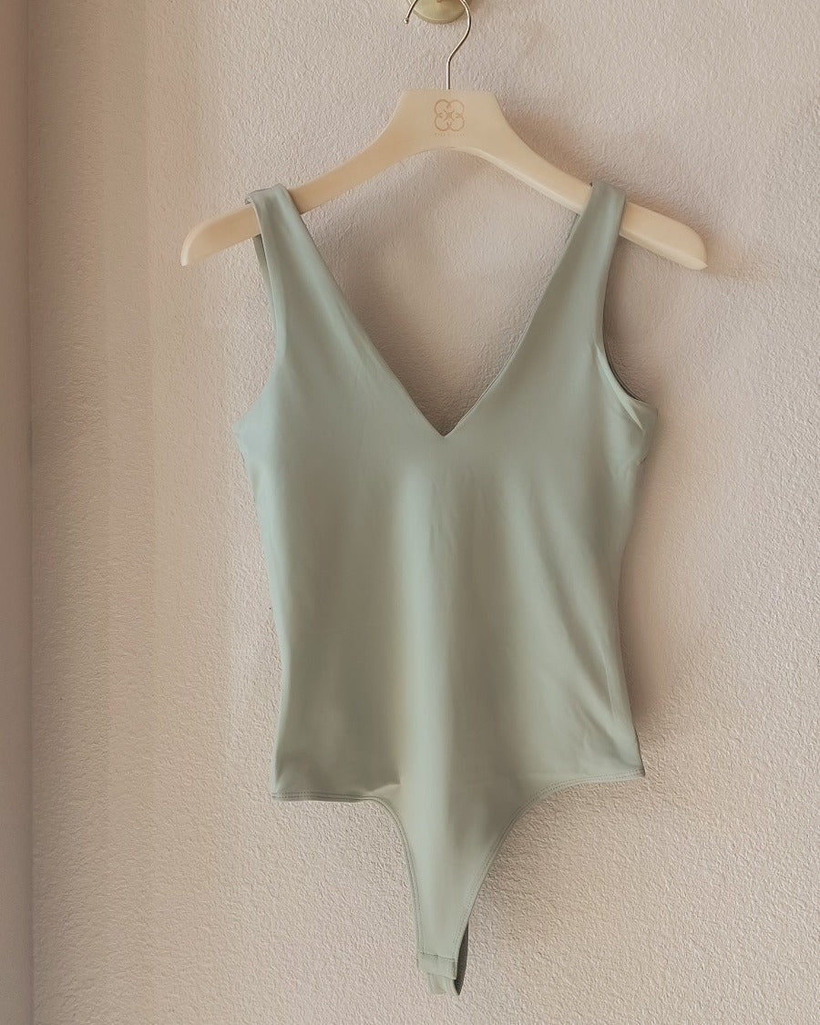 V-neck Bodysuit