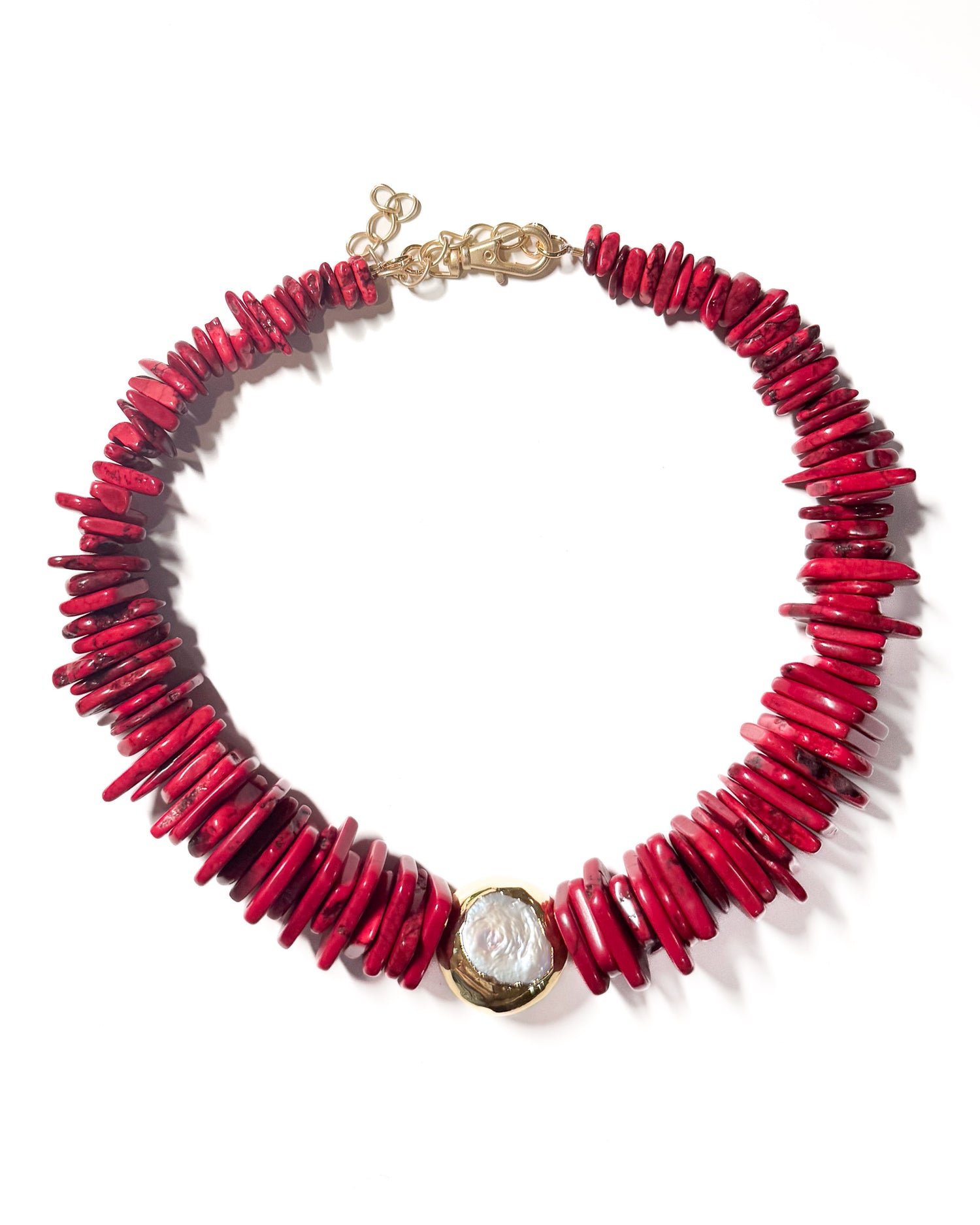 Sariah Red Necklace