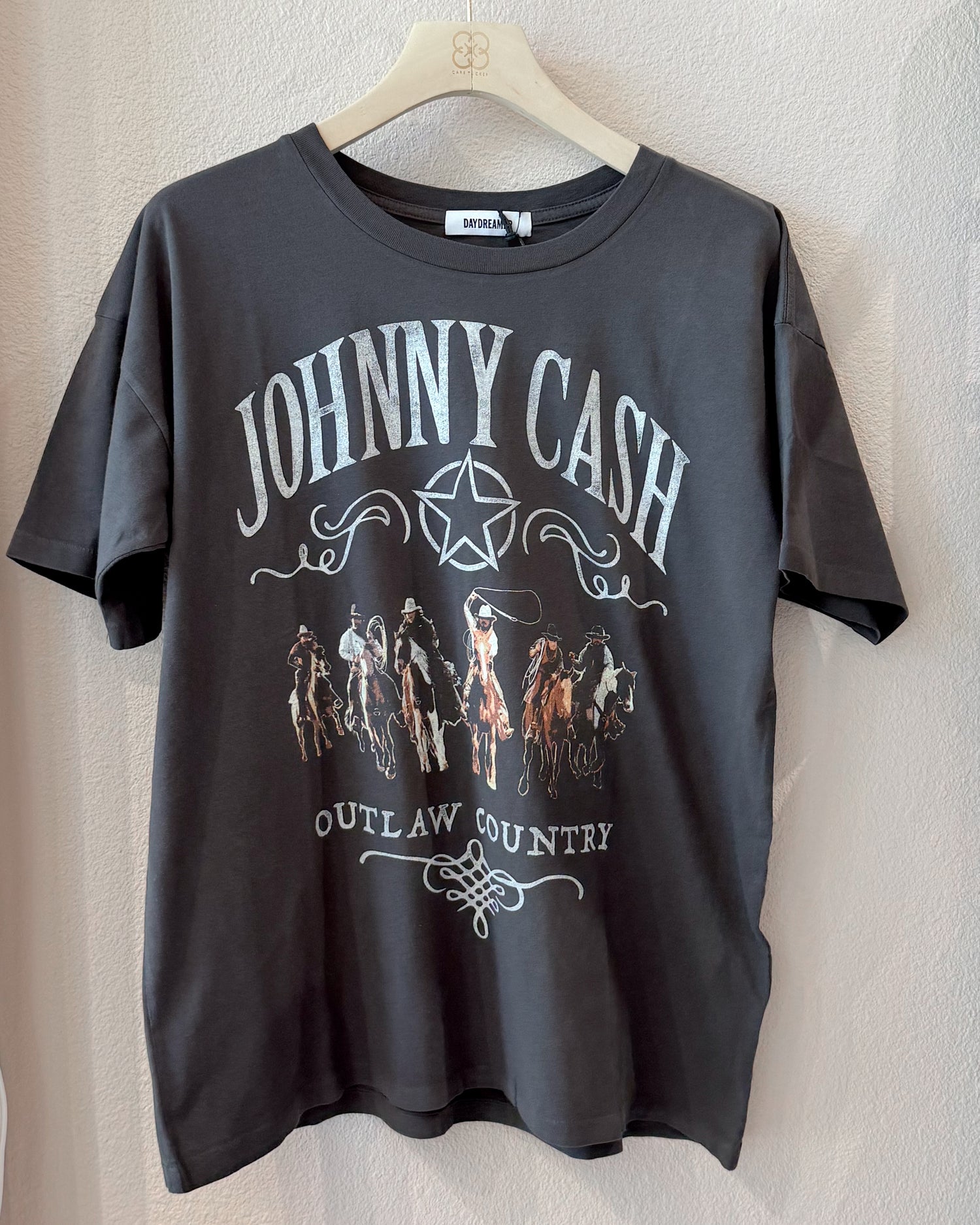 Johnny Cash Outlaw Country Merch Tee
