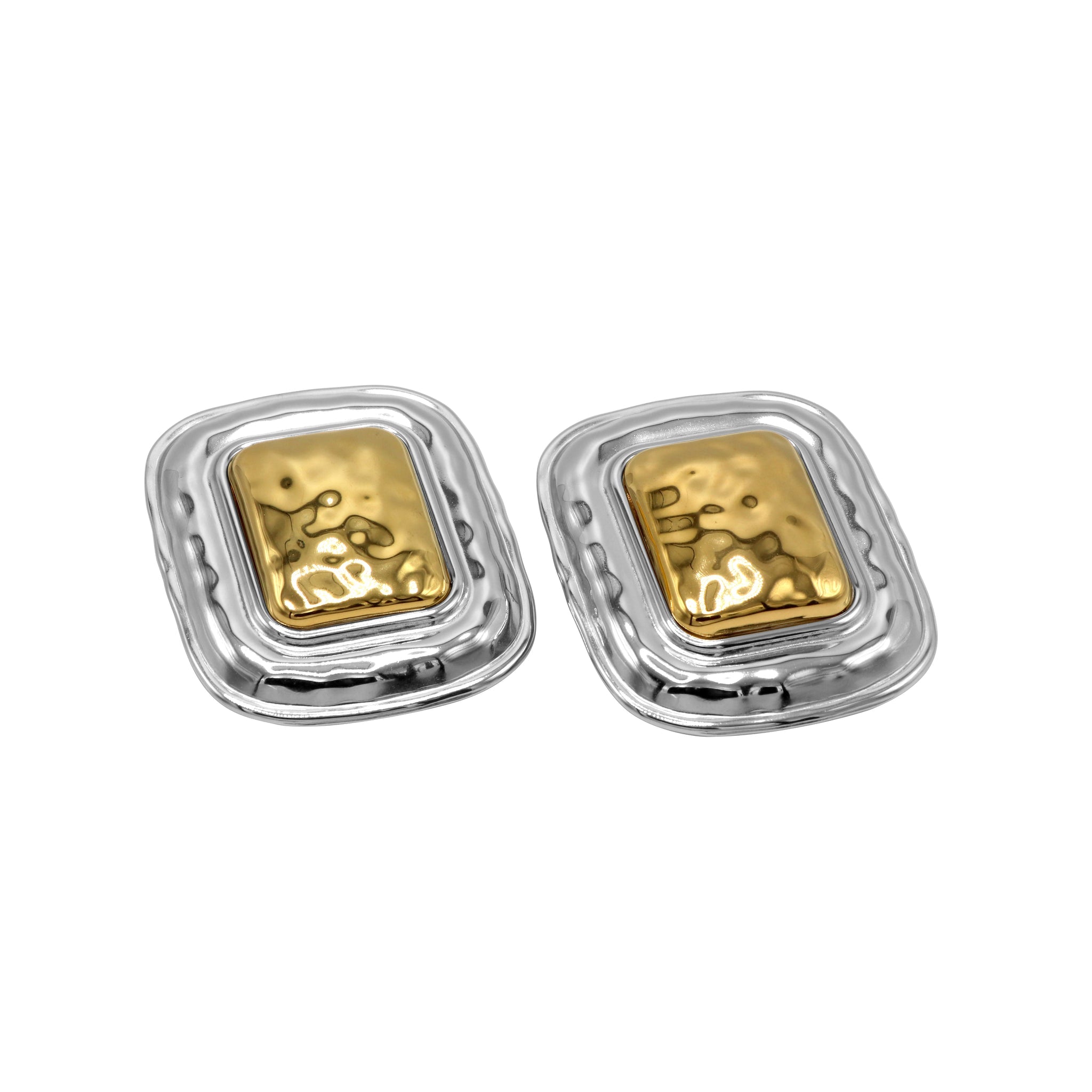Ryle Large two toned Earrings
