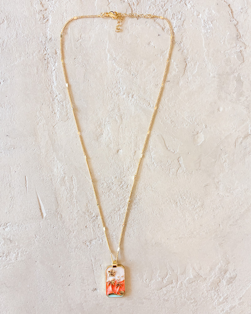 Island Pendant Necklace