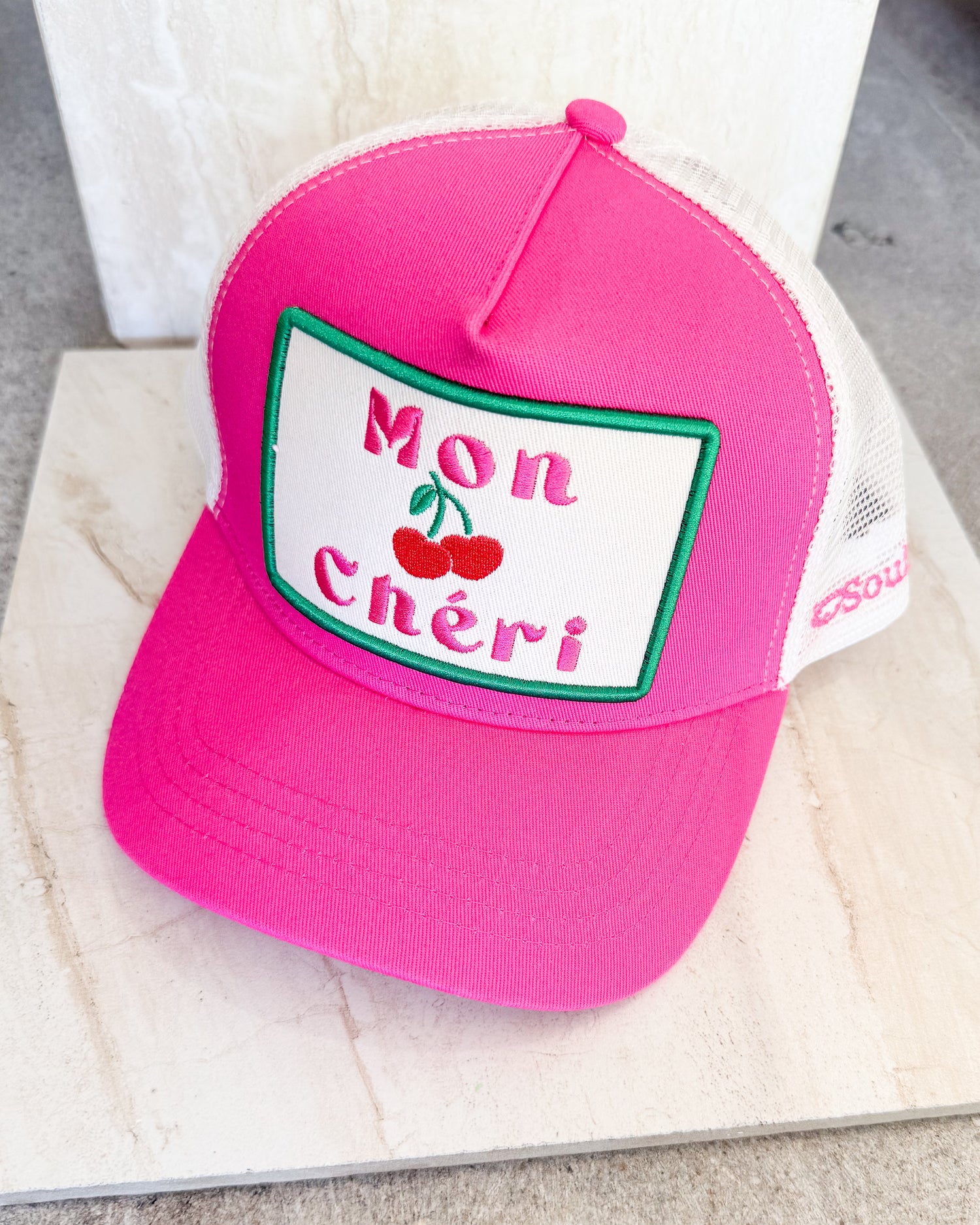 Mon Cheri Trucker - Pink
