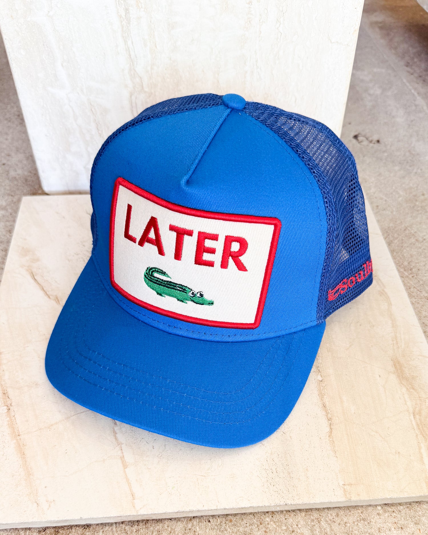 Later Gator Trucker - Blue