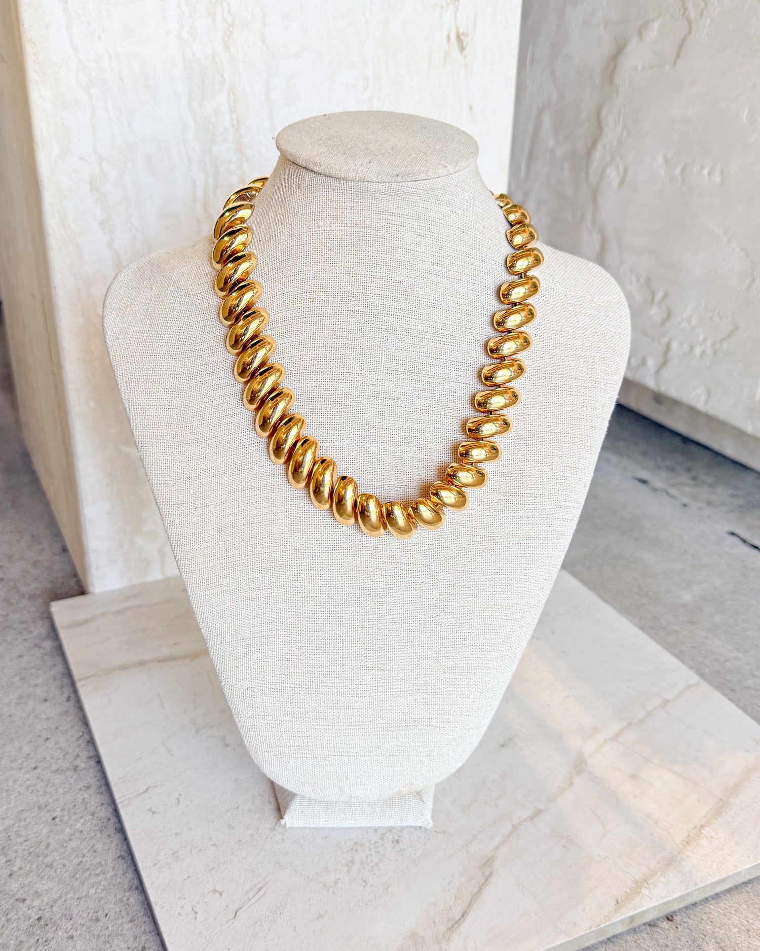 Vintage Napier Gold Plated Necklace