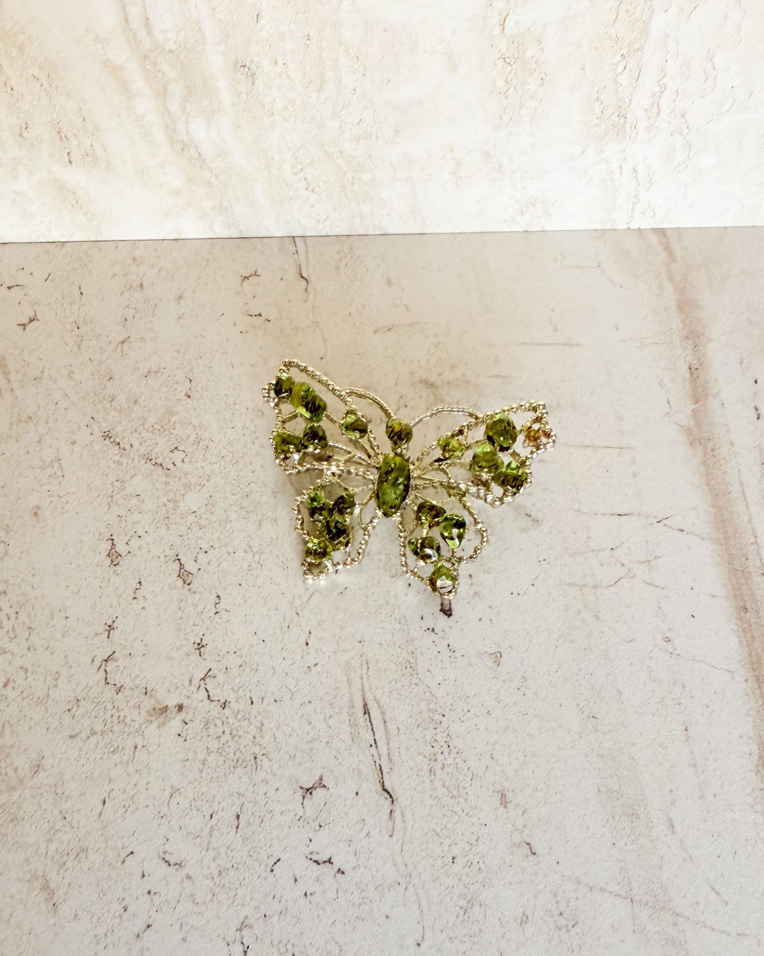 Vintage August Butterfly Brooch