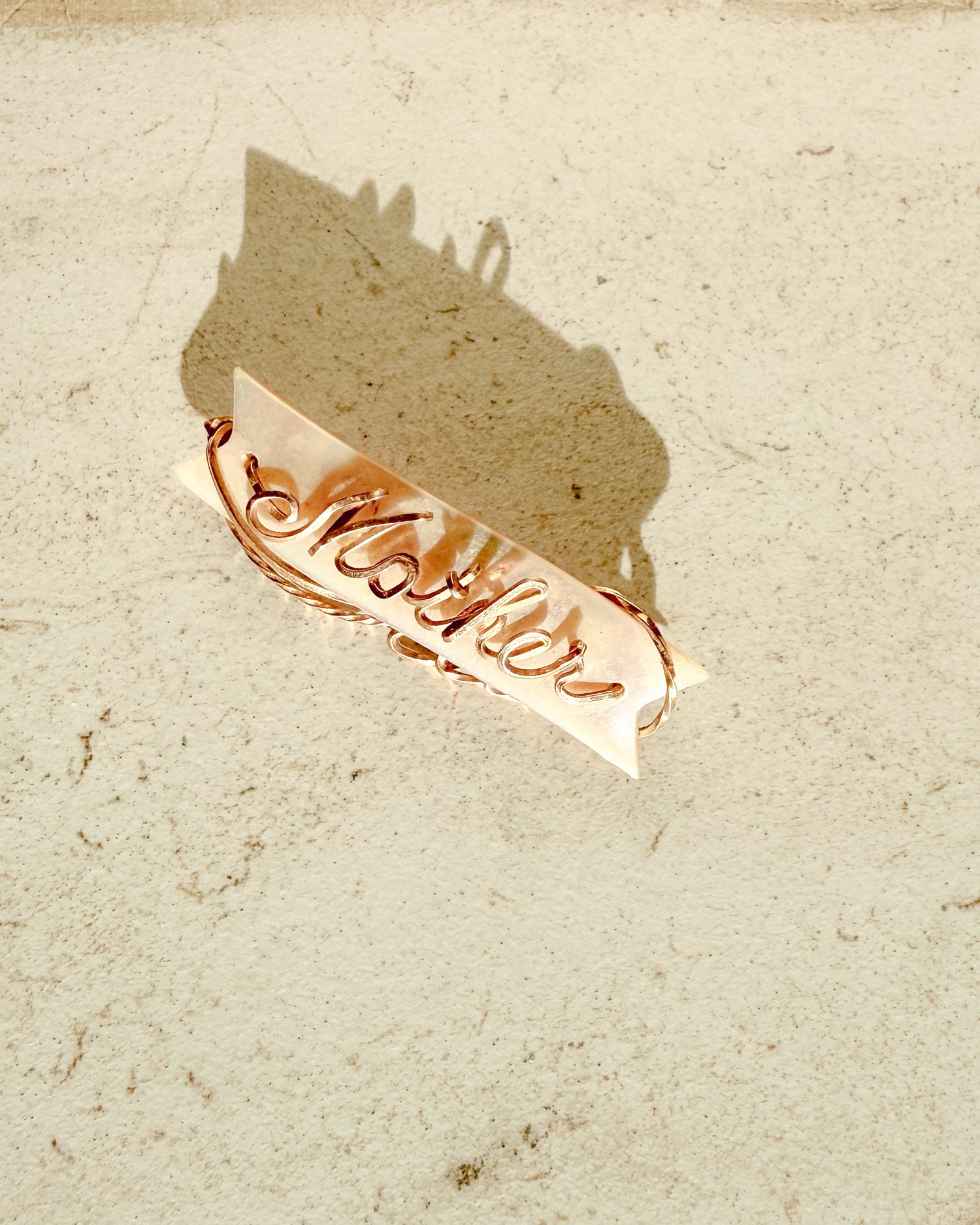 Vintage 1950 Mother of Pearl Pin 1