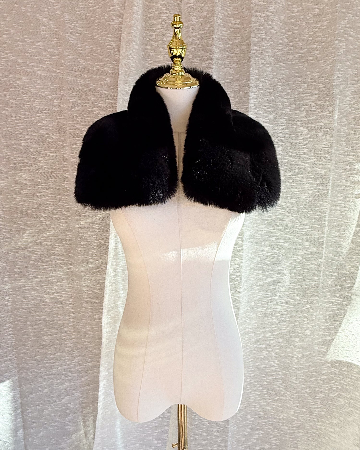 Vintage Fur Collar Wrap