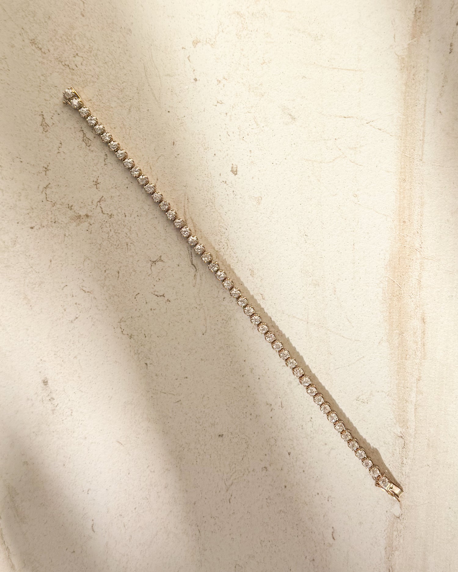 Vintage Clear Stone tennis bracelet