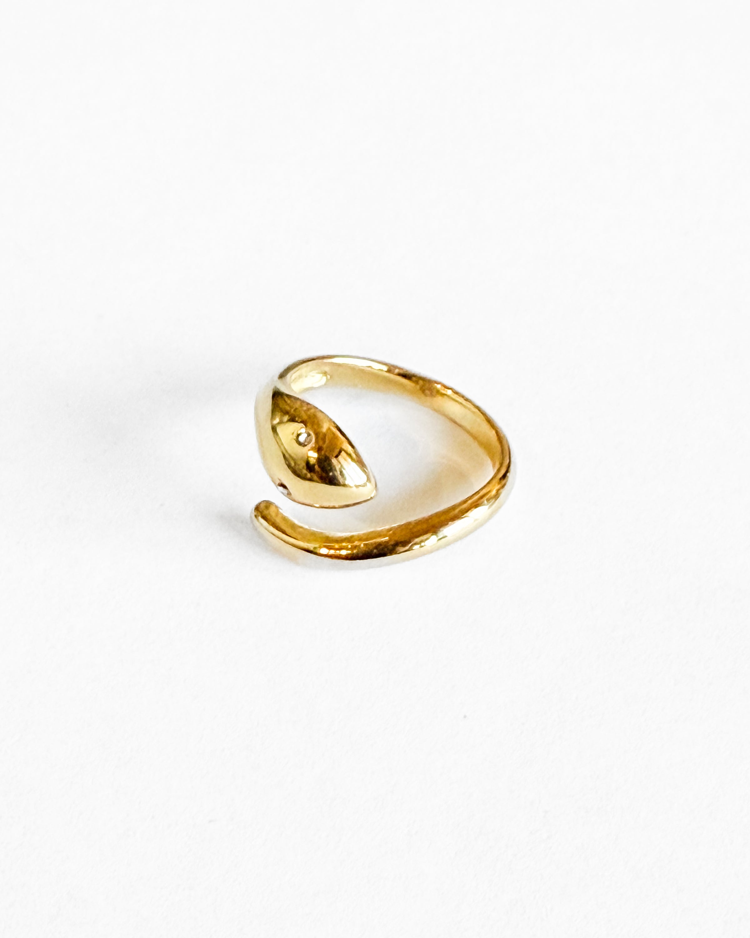 Snake Orbit Ring