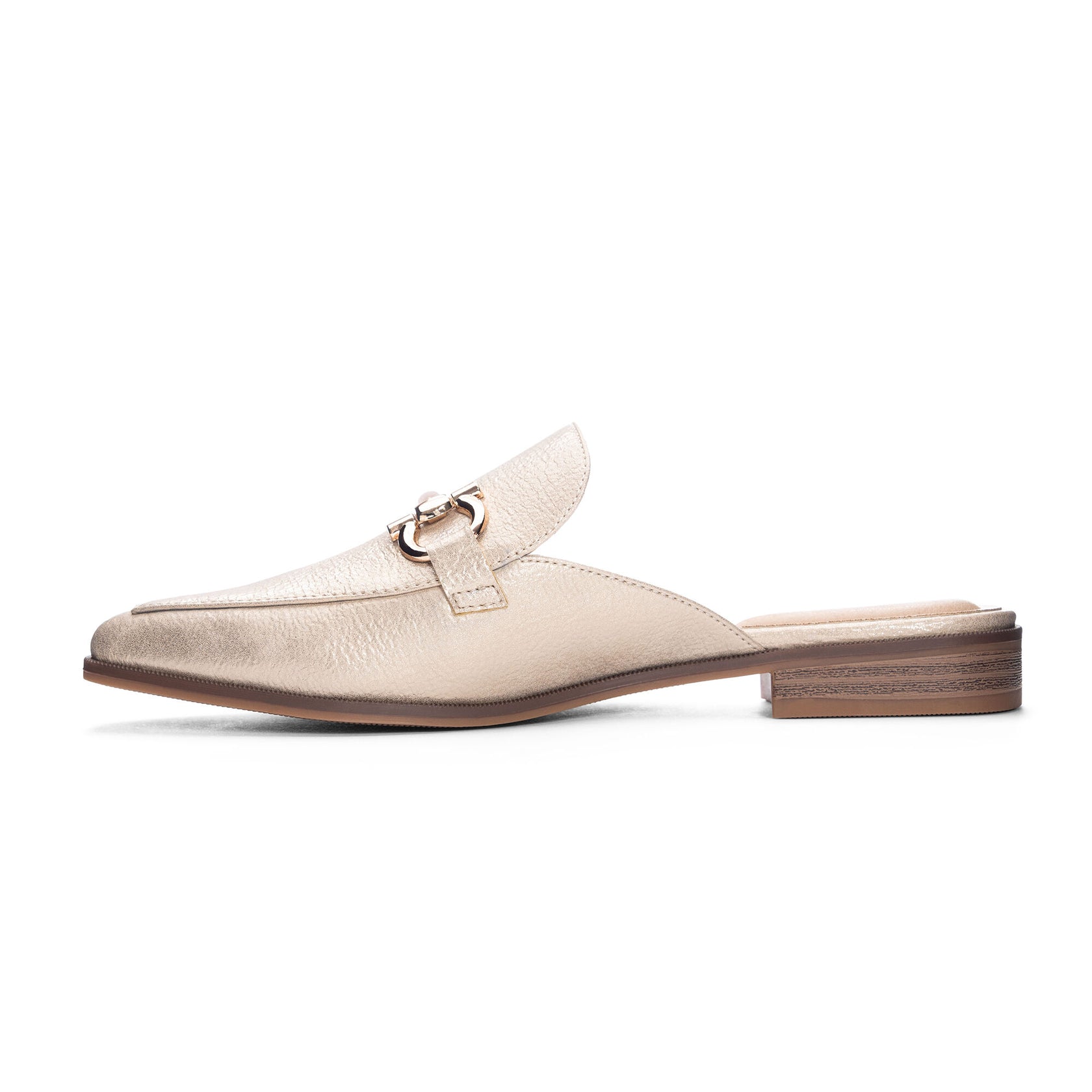 Princetown Gold Glitz Mule