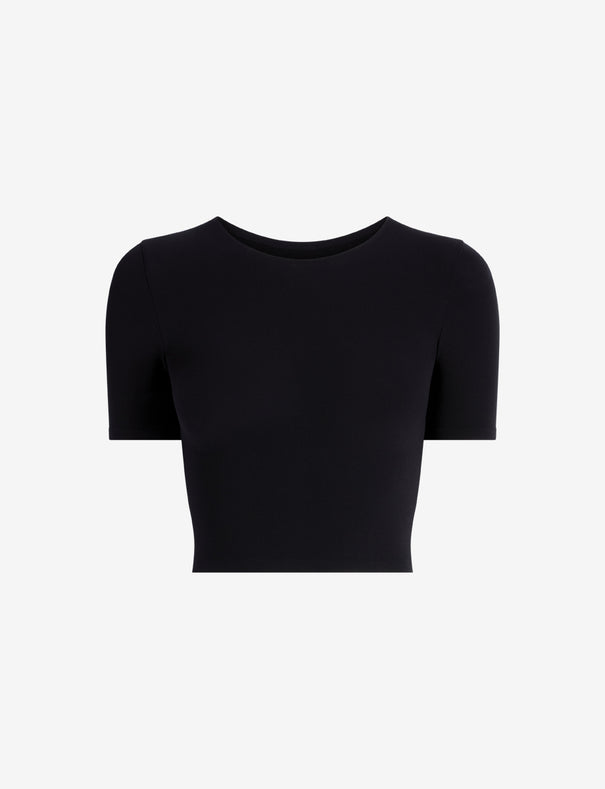 Ballet Body Cropped Crewneck Tee