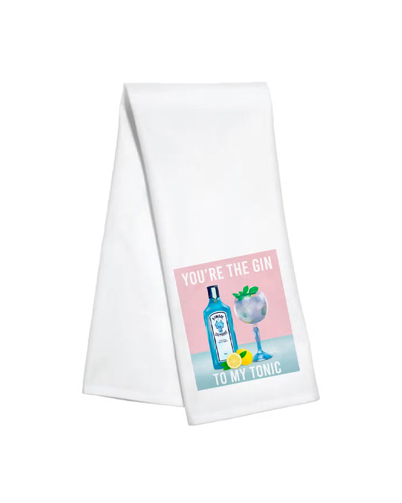 Gin to My Tonic Kitchen Towel