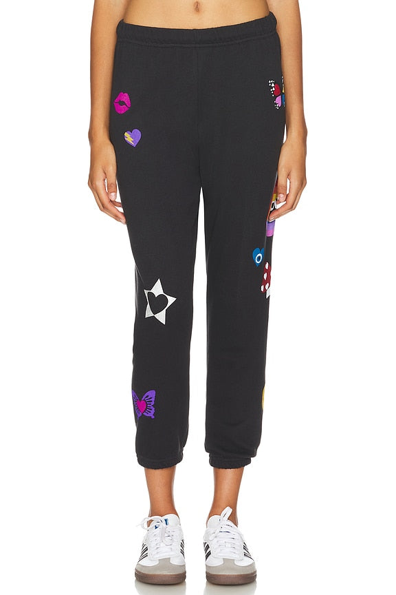 Alana Crop Sweatpant Designer Elements