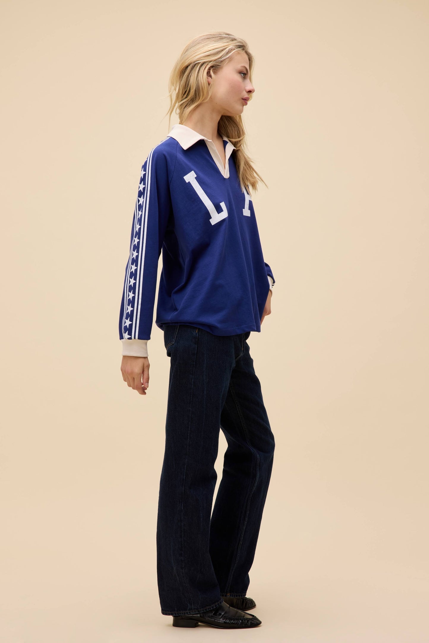 Los Angeles Stars Raglan Rugby Long Sleeve