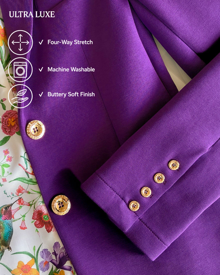 Morrison Ultra Luxe Blazer Amethyst