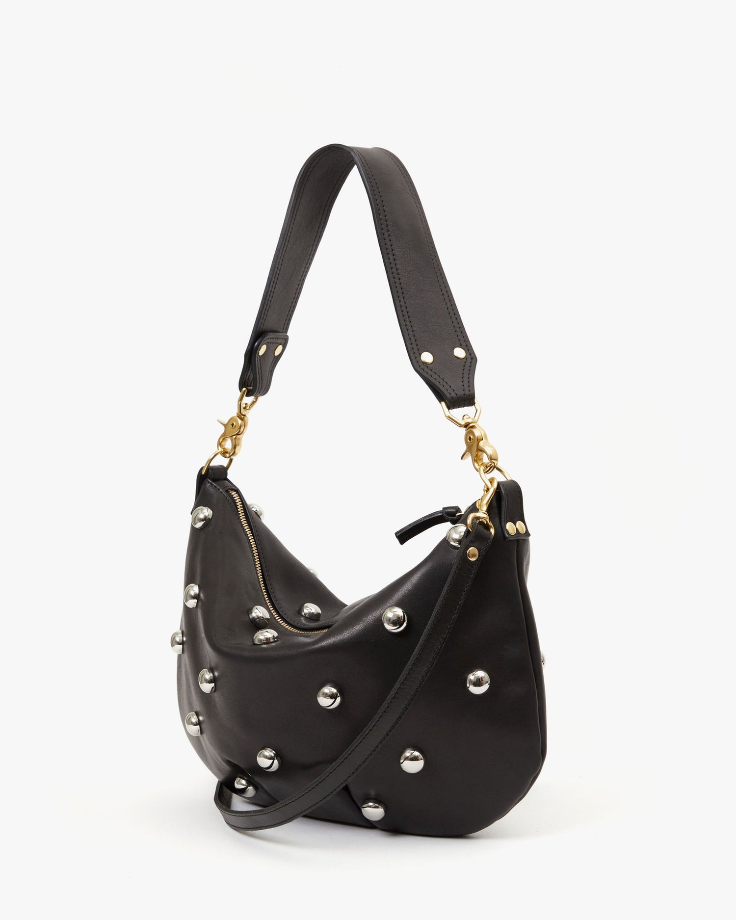 Moyen Messenger Black Naturelle w/ Studs