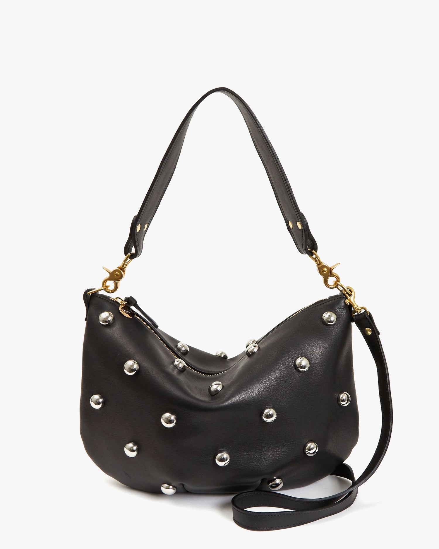 Moyen Messenger Black Naturelle w/ Studs