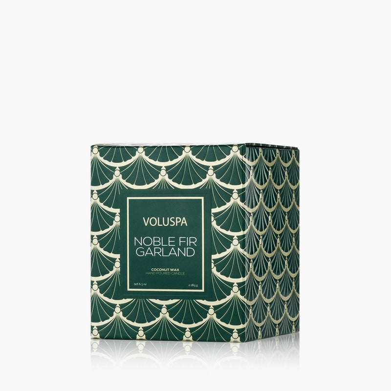 Noble Fir Garland Classic Candle