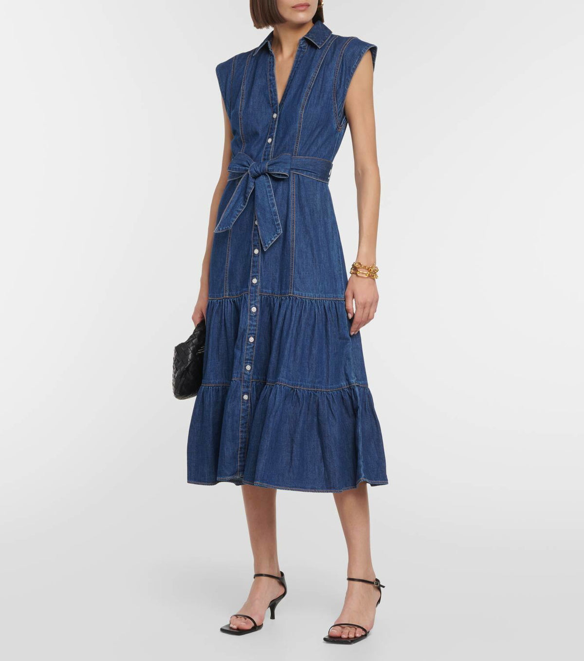 Betsy Denim Midi Dress