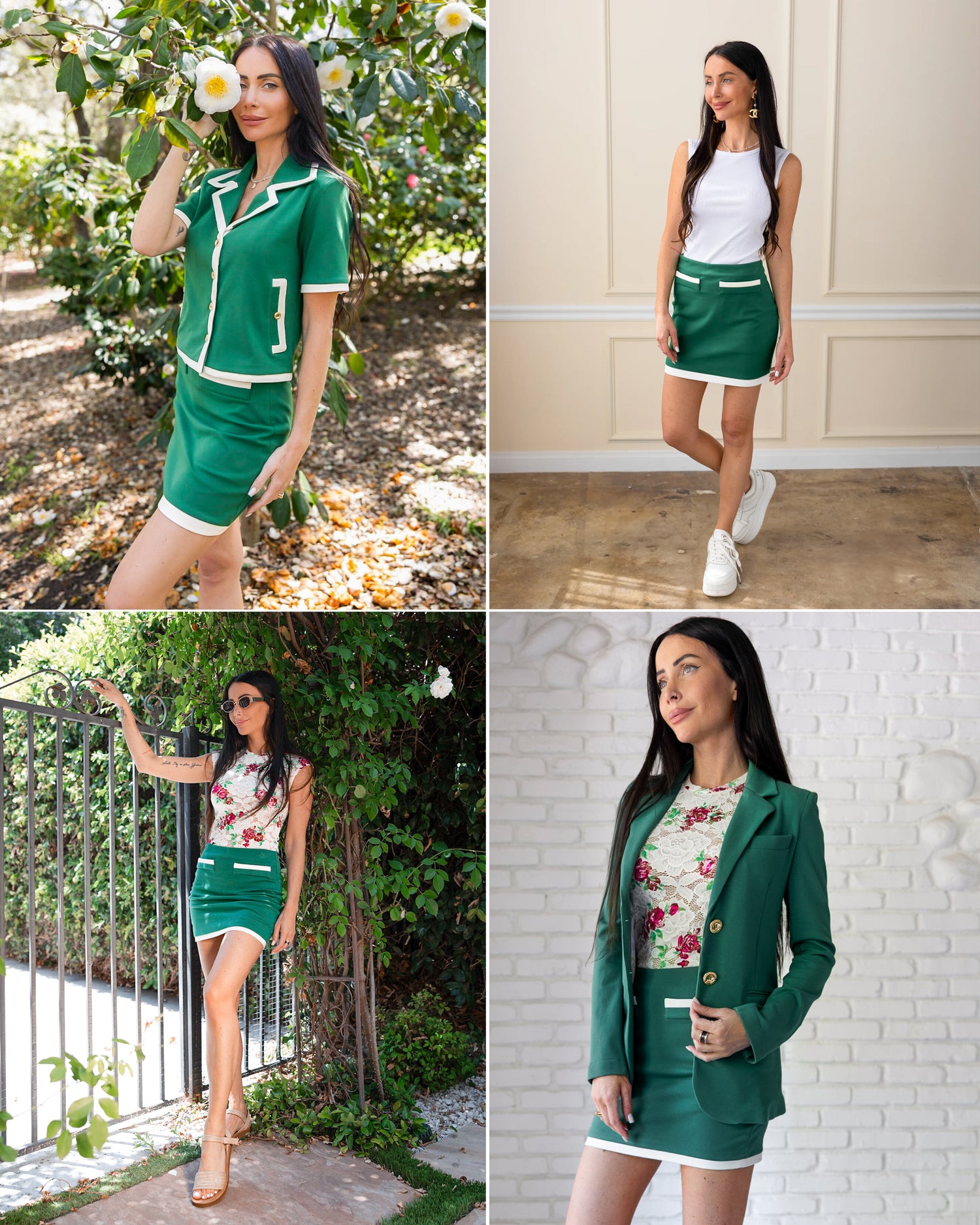 Pheobe Interlock Skort Ivy