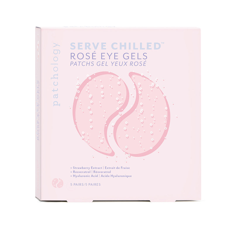 5-Pack Serve Chilled Rosé All Day Eye Gels