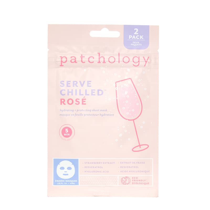 Serve Chilled Rosé Hydrating Facial Sheet Masks