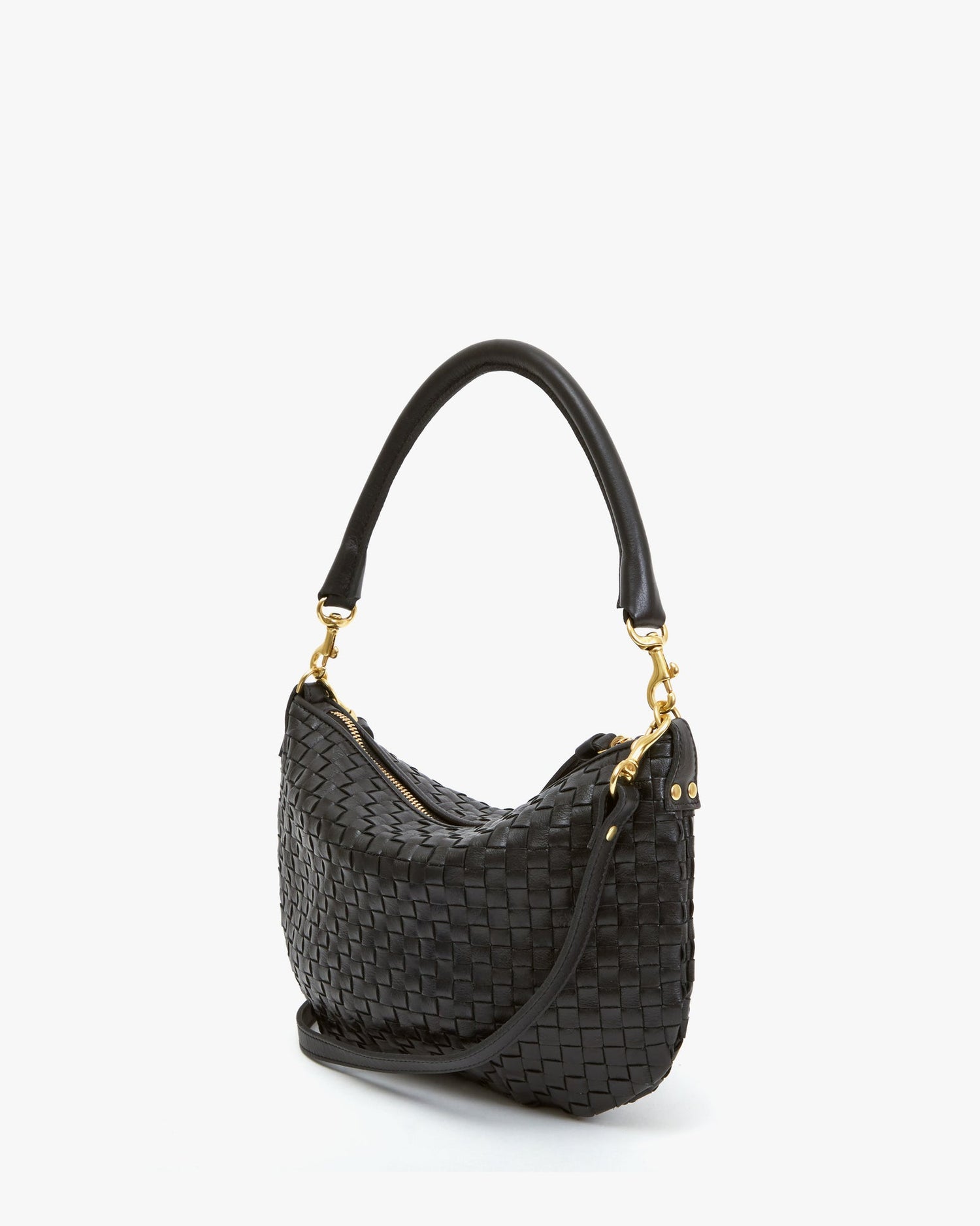 Petit Moyen - Black Woven Checker