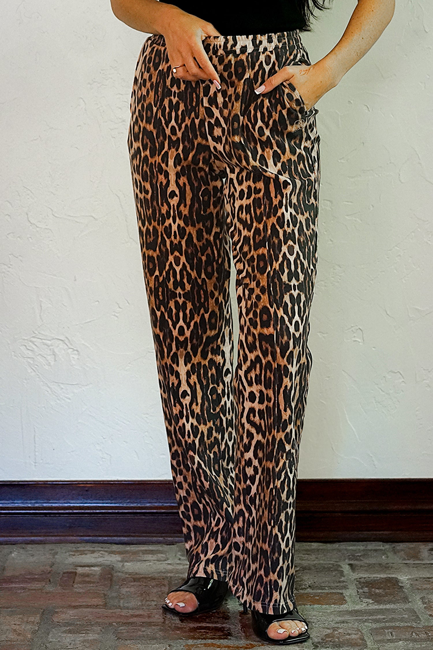 Jordan Interlock Pants Leopard