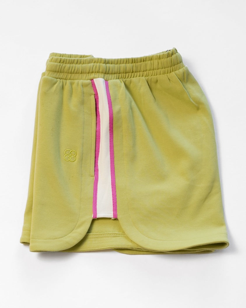 Court Interlock Track Shorts Palm Green