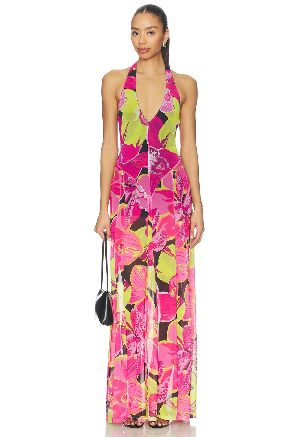 Katia Maxi Dress Tropical Nights Mesh