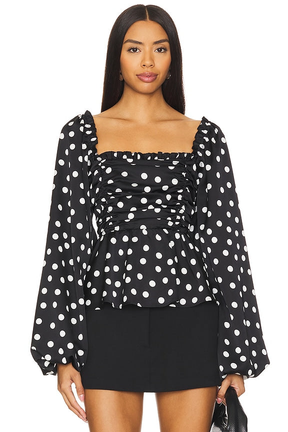 Atiana Top Polka Dot Luxe