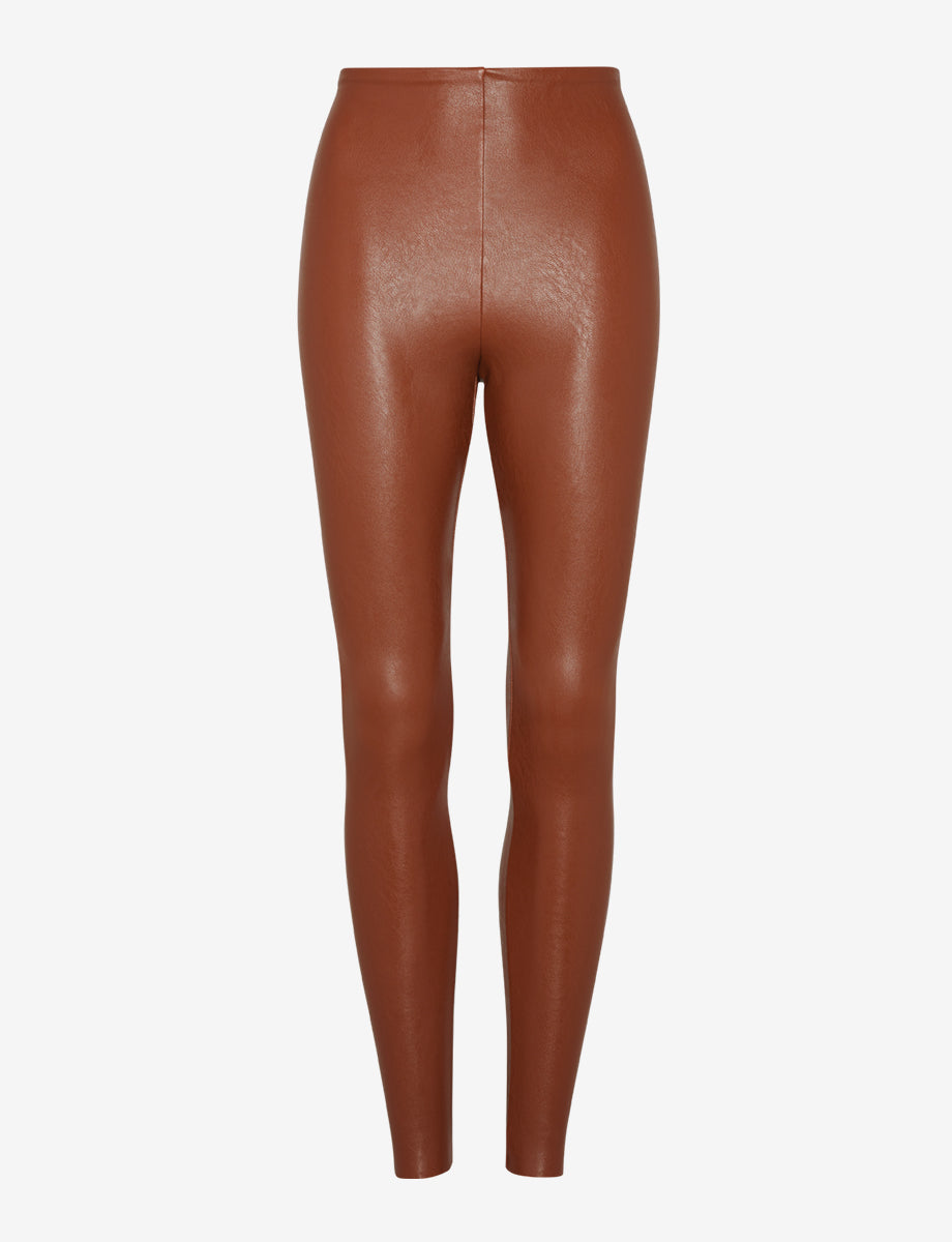 Faux Leather Legging