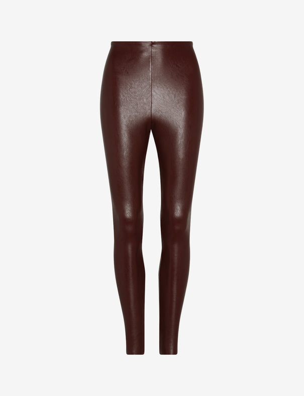 Faux Leather Legging
