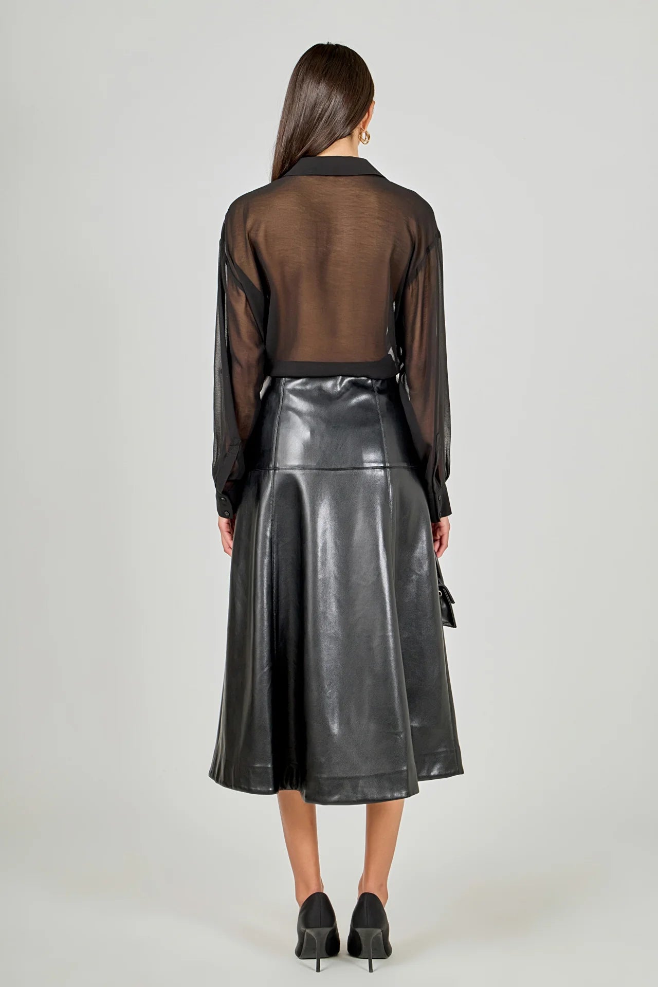 Floral Detail Shirt Blouse