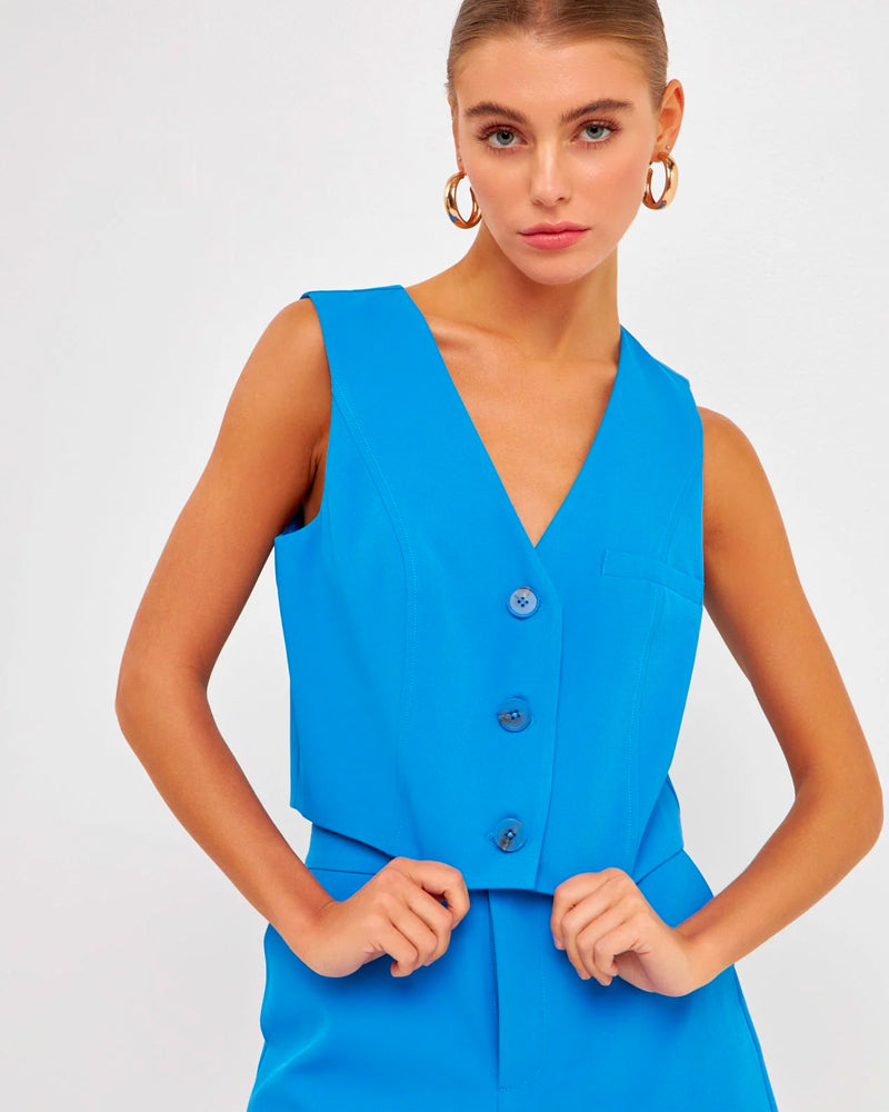 Kennedy Suit Vest Top