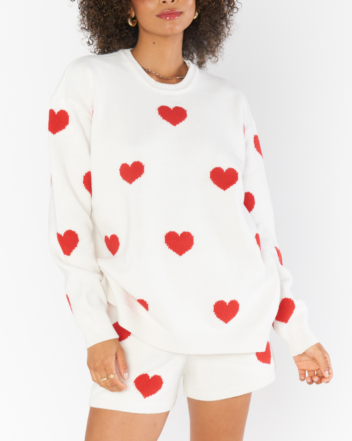 Heart Knit Go to Sweater