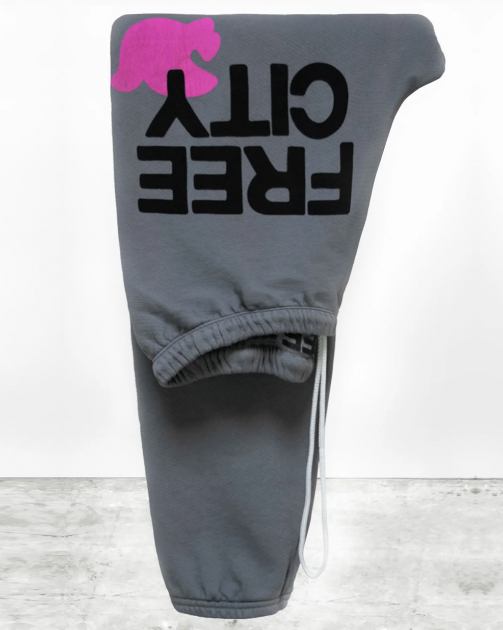 FREECITYlarge sweatpant - grayart