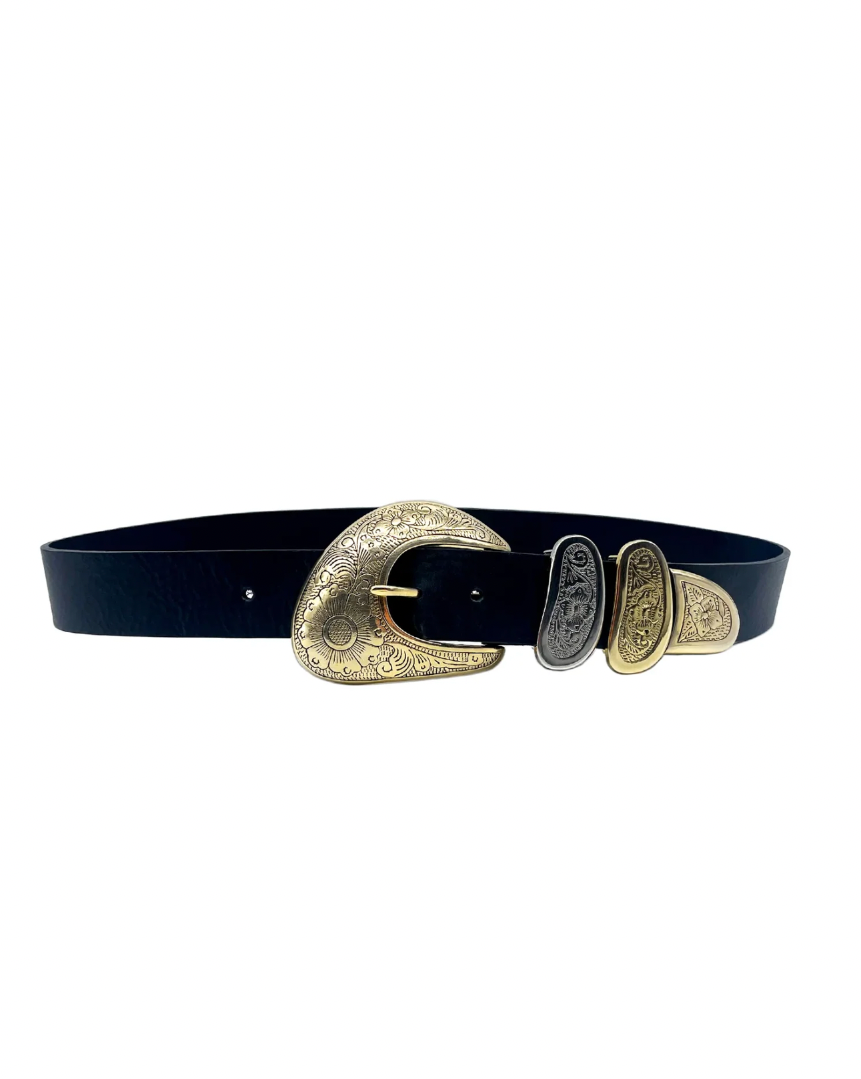 Ariel Leather black  Belt