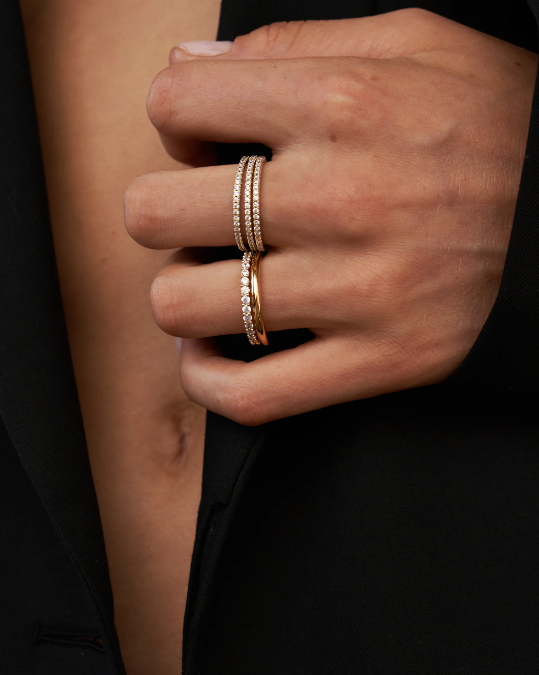 Colette thumb Ring Set